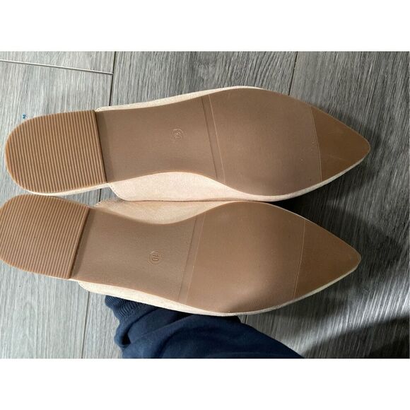 Brand New Juliet Holly Women’s 10 Slip on Loafers Flats Metal Chain - Picture 6 of 8